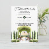 ワイナリーディナーリハーサルイタリアンアルフレスコダイニング 招待状 (スタンド正面)