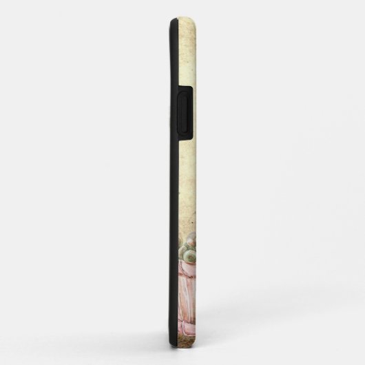 ワイナリーパーソナライズされたワイングラス葡萄 Case-Mate iPhoneケース (裏面/右)