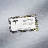 ワイナリービネヤード | ワイン葡萄オンつる植物 マグネット名刺 (インサイチュ)