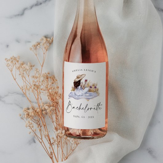 ワイナリーピクニックコテージバチェロレッテ週末 ワインラベル