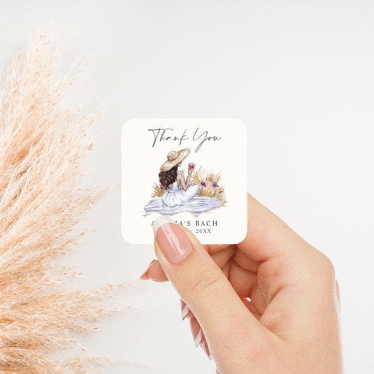 ワイナリーピクニックコテージバチェロレッテ スクエアシール