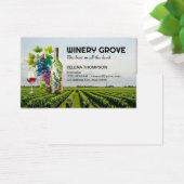 ワイナリーフィールド | ぶどうボトルとワイン (デスク)