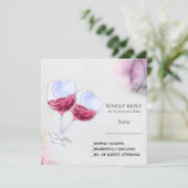 ワイナリーブライダルシャワー 招待状 (スタンド正面)