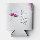 ワイナリーブライダルシャワー 缶クーラー (正面)