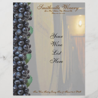 ワイナリーレターヘッド レターヘッド