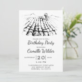 ワイナリーヴィネヤードバースデーパーティー 招待状 (スタンド正面)