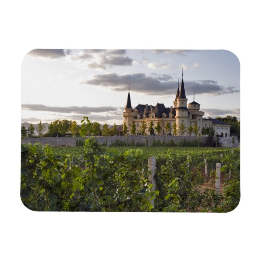 ワイナリー建物 マグネット (横)