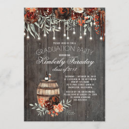 ワイナリー素朴フローラ灯卒業党 招待状