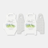 ワイナリー素朴ヴィネヤードマウンテンブライダルシャワー フェイバーボックス (折り畳みなし)