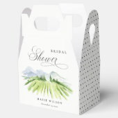 ワイナリー素朴ヴィネヤードマウンテンブライダルシャワー フェイバーボックス (オープン)