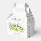 ワイナリー素朴ヴィネヤードマウンテンブライダルシャワー フェイバーボックス (正面サイド)