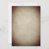 ワイナリー素朴ヴィネヤード結婚式招待状 招待状 (裏面)