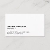 ワイナリー経験 |ブドウ園 | QRコードビジネスCa 名刺 (裏面)