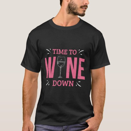 ワイナリー衣装ワインドリンカー Tシャツ (正面)