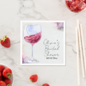 ワイナリー ブライダルシャワー スタンダードカクテルナプキン (インサイチュ)