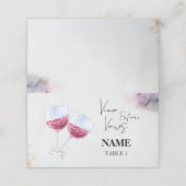 ワイナリー ブライダルシャワー プレイスカード (外部開封)