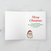 ワイナードメリークリスマスサンタ シーズンカード (内部)