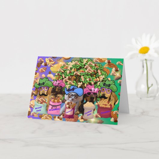 ワイニーはナッツ・カード カード (小さな植物)