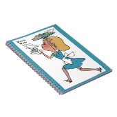 ワイニー・ウェイトレス忙しスに泣く ノートブック (右側)