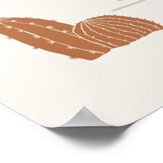 ワイノナカウボーイファーストロデオ誕生日へようこそ ポスター (角)