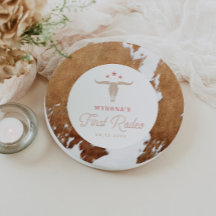 ワイノナピンク女性のカーボーイファーストロデオバースデーパーティー