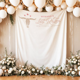 ワイノナピンク女性のカーボーイラストロデオバチェロレッテ タペストリー