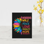 ワイハイマー平和愛平等希望多様性 カード (黄色い花)