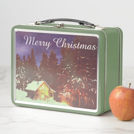 ワイハナクトスモティフウィンターワンダーランド メタルランチボックス (インサイチュ)
