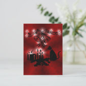 ワイハナッツオーデントミットスターヌアンドカッツオーフロト ポストカード (スタンド正面)