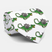 ワイバーンのタイ ネクタイ (ロール)