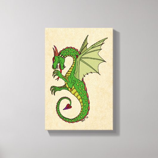 ワイバーン キャンバスプリント (正面)