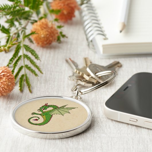 ワイバーン キーホルダー (側面)