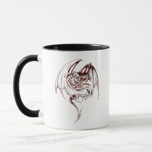 ワイバーン ドラゴンはファンタジー 神話の生物である マグカップ