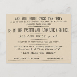 ワイパーズ・タイムズ 1916年 ファクシミリ抜粋 ポストカード