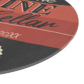 ワイパーソナライズされたンセラーボトルテイスティングルームバー カッティングボード (角)