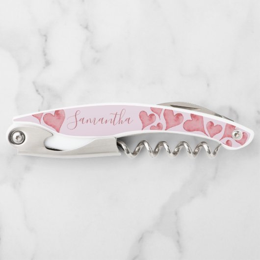 ワイパーソナライズされたンラバーギフトバレンタインデー2025 ソムリエナイフ (正面)