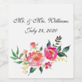 ワイパーソナライズされたンラベル ワインラベル (シングルラベル)