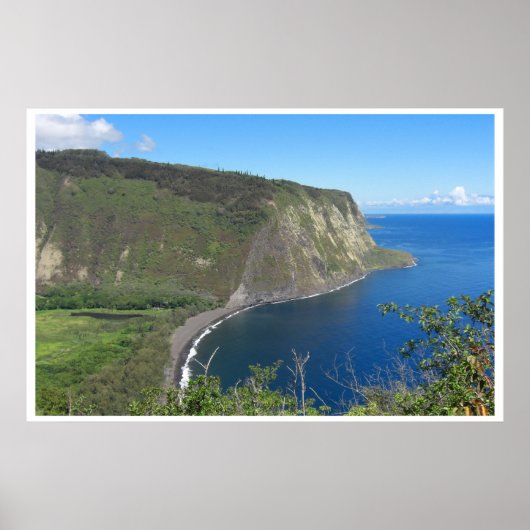 ワイピオバレーラージポスターとプリント ポスター (正面)