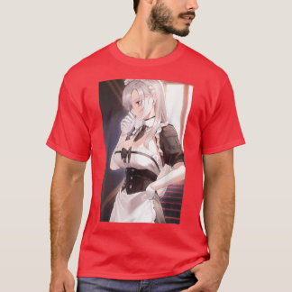 ワイフアニメガール日本の美学かわいい Tシャツ