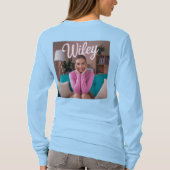 ワイフィーTシャツ長袖 Tシャツ (裏面)