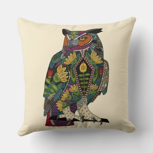 ワイフクロウ クッション (裏面)