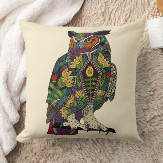 ワイフクロウ クッション (ブランケット)