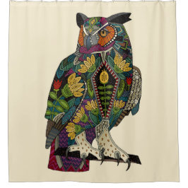 ワイフクロウ シャワーカーテン