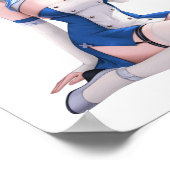 ワイフセントルイスのステッカー ポスター (角)