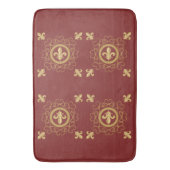 ワイフランスのンバスマット バスマット (正面縦)