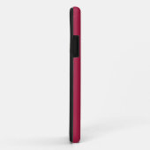 ワイフランスのン無地の色 Case-Mate iPhoneケース (裏面/右)