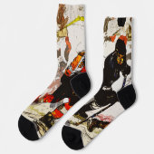 ワイプアウト – ホッケープレイヤーソックス ソックス (左)