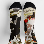 ワイプアウト – ホッケープレイヤーソックス ソックス (上部)