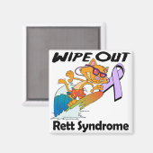 ワイプアウトRett症候群 マグネット (正面/裏面)