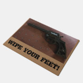 ワイプ足ウェルカムドアマット ドアマット (アングル)